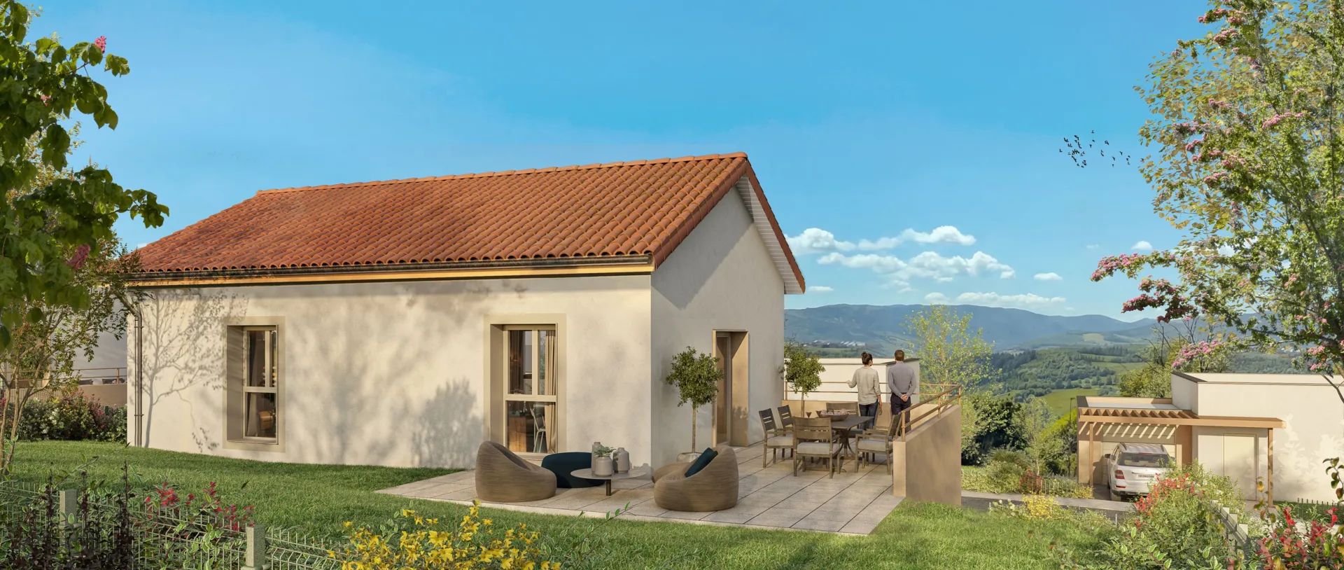 Slider du programme Les terrasses du Pilat