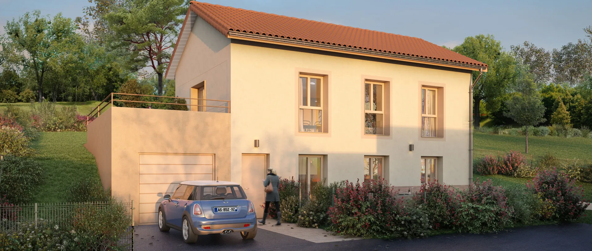 Slider du programme Les terrasses du Pilat