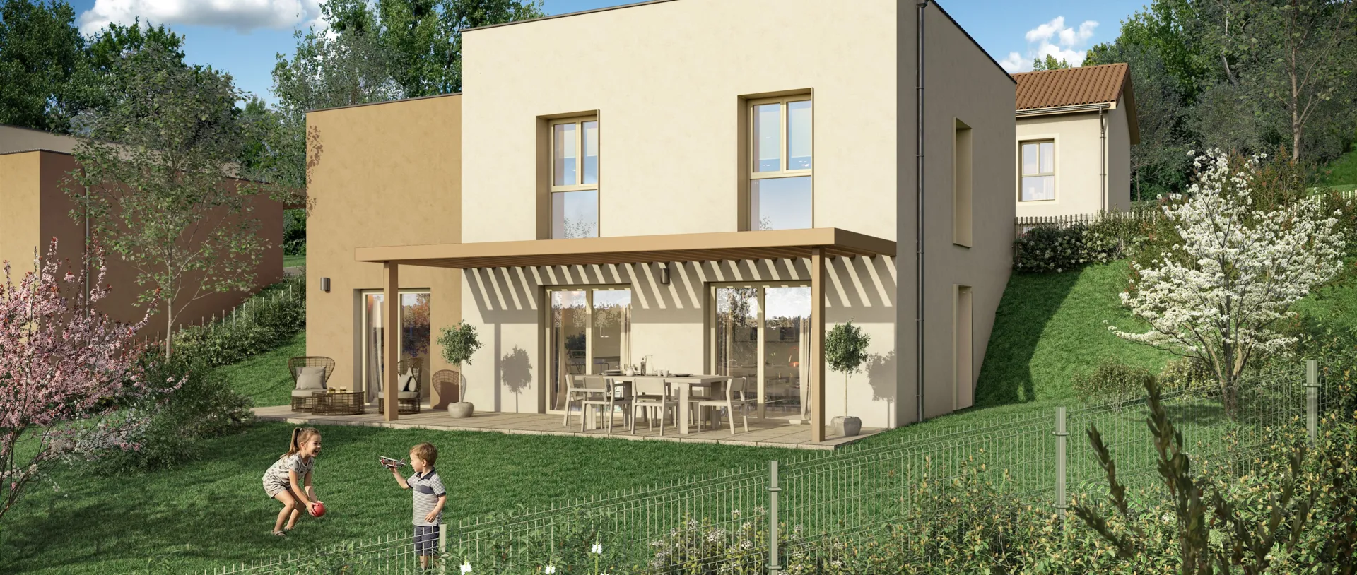 Slider du programme Les terrasses du Pilat